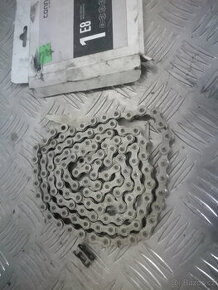 NOVÝ (SLEVA) - Řetěz CONNEX pro E-BIKE single speed, stříbrn