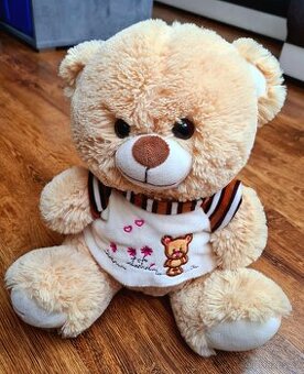 Plyšový medvěd - výška 30cm - nový