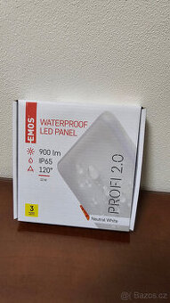 LED svítidlo 12,5 x 12,5 cm, 10 W, neut.bílá,IP65-sleva 50%