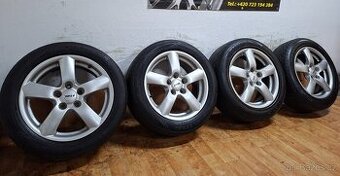 Alu kola R16 5x108 Rial + letní pneu 205/55/16