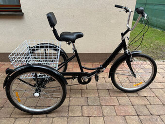 Tříkolka pro invalidy/seniory 24" 7 rychlostí