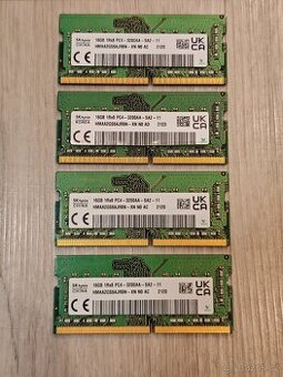 4ks 16GB DDR4 SO-DIMM SKHYNIX 3200Mhz Single rank