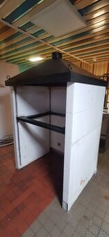 Podstavec, stůl, box a digestoř pro Pizza pec Redfox