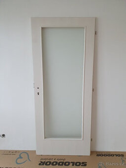 Interiérové dveře SOLODOOR 3D cremeline – Klasik 3 – levá 80