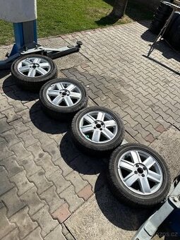 Prodám alu kola Renault 16” + letní pneu