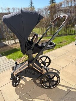 Cybex Priam Rosegold 4.0 Sepia Black