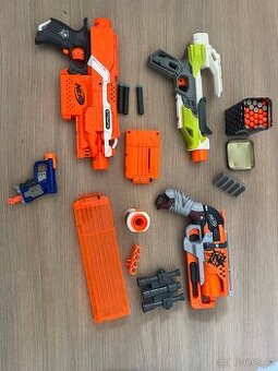 Nerf zbraně + náboje