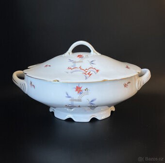 Art Deco Polévková mísa, terina 2.2l, Meissen Dubí