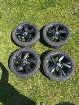 Originální ALU kola Škoda R17 + pneu Continental