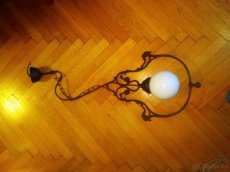Berliner Messinglampen lustr a nástěnná lampa