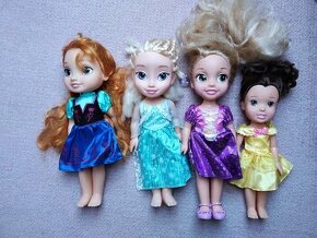 panenky, miminka, Disney princess, česací panenky
