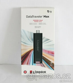 Kingston DataTraveler Max Typ C - 1TB, černá  - nové