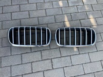 Bmw X6/X5 F16/F15 ledvinky/maska/mrížka/grill originál
