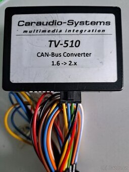 Převodník signálu CAN 1.6>2.0 pro RNS-510 s TV free cbs05