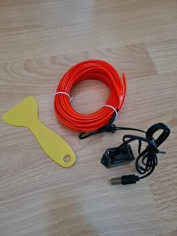 Led pásky USB do auta 5m možnost zastřihnout