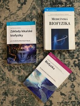 Biofyzika lekarska - set 3 knih