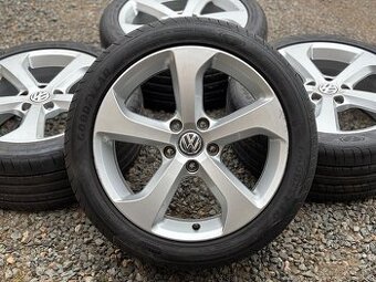 Alu orig letni sada VW Brooklyn 5x112 7,5J ET49 225/45 R17