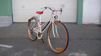 Peugeot, 1985, dámské kolo, bílé