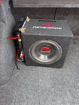 Prodam Subwoofer + zesilovač