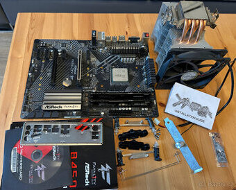 Herní set ASRock B450 Gaming K4 + Ryzen 9 5900X + 32GB RAM