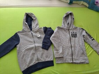2x chlapecká mikina