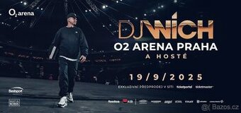 ❗DJ WICH & Hosté❗ - O2 Aréna Praha - TOP vstupenky 19.9.2025