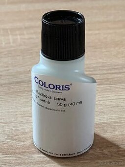 Razítková černá barva na keramiku (Coloris)