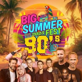 Big Summer Fest 3x 2-dňová vstupenka, levněji než nákup