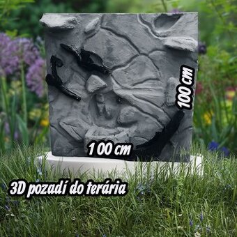3D stena do teraria.