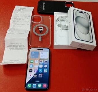 Apple iPhone 15 128GB záruka 23 měs. Mobilpohot.