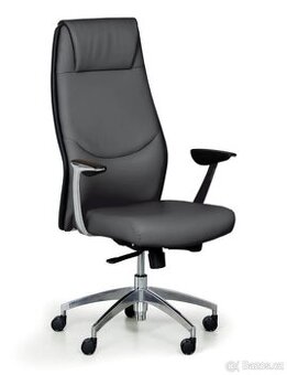 Pc/ kancelář křeslo kožené nové