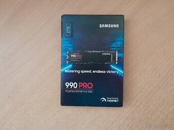 SAMSUNG 990 PRO 2TB ORIGINÁLNÍ KRABIČKA IHNED K PRODEJI