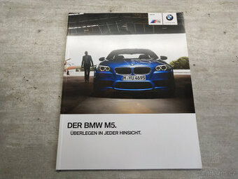 Prospekt BMW M5 F10 (2012), 46 str., motor 4,4 V8 412 kW 680