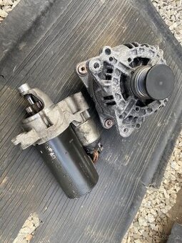 Startér + alternátor 2.0TDi 125kw