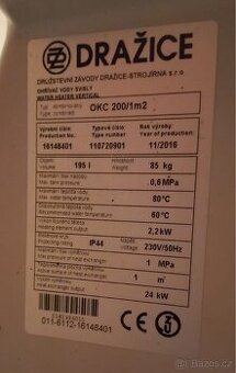Kombinovaný bojler Dražice OKC 200