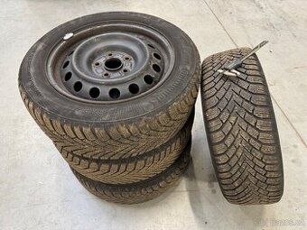 Sada zimních kol s pneu CONTINENTAL 205/55/R16" - TOYOTA -