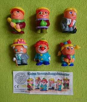 Kinder figurky-sada Kleine Verwandlungskünstler