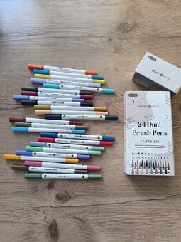 Sada oboustranných fixů/per 24 ks