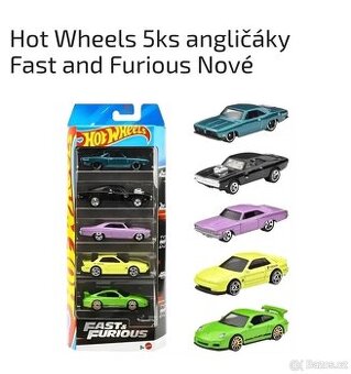 hot wheels fast and furious 5 pack