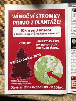 Vanocni stromky