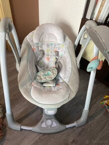 Ingenuity Houpačka konvertibilní vibrující s melodií 2v1