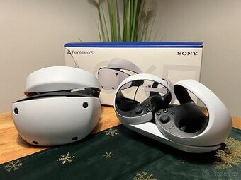 PSVR2 s krabicí, špičkový stav, rok v záruce