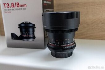 Samyang CINE 8mm T/3,8 VDSLR CSII pro Canon