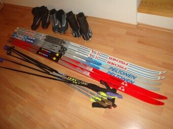 Běžky s botama - Fischer / Salomon