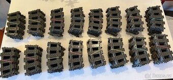 Lego 9V vlak (Train) zatáčky