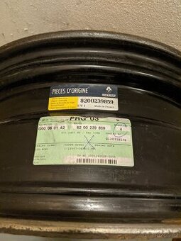 Prodám nevyužité: Renault Espace IV plechový disk 17" 4x