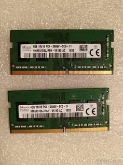 Ram do notebooku SK Hynix 2x 4GB DDR4 2666MHz (8GB)