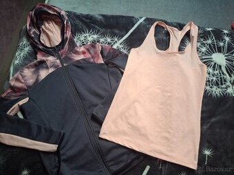 Set mikiny /bundy a tílka S,M