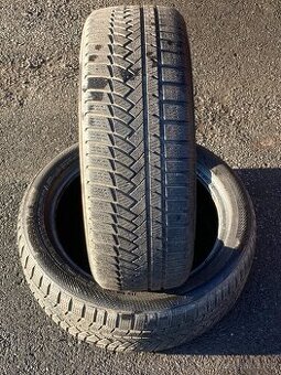 2x Continental 205/50r17 4mm zimní