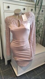 Krásné nové růžové šaty Orsay 34 NOVÉ